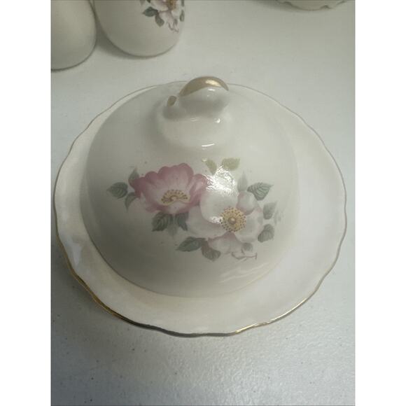 Vintage The House Of Webster Wild Briar Rose Ceramics Pottery - Picture 6 of 13